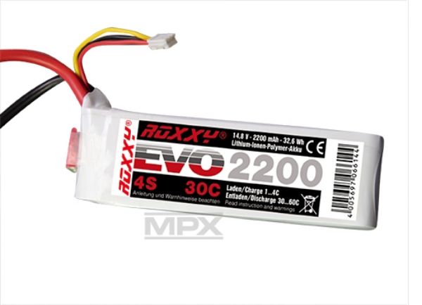 Acumulator propulsie ROXXY Evo 14,8V, 2200mAh, 30C